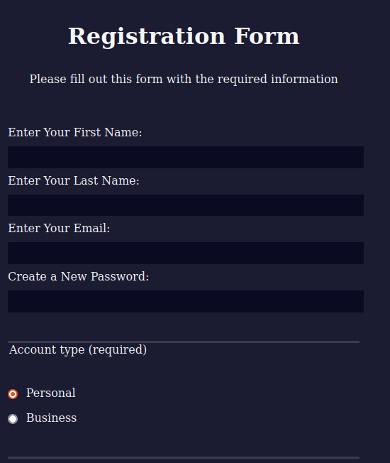 Registeration Image